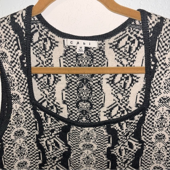 CAbi Peplum Shell Top Style 887 - Picture 4 of 8